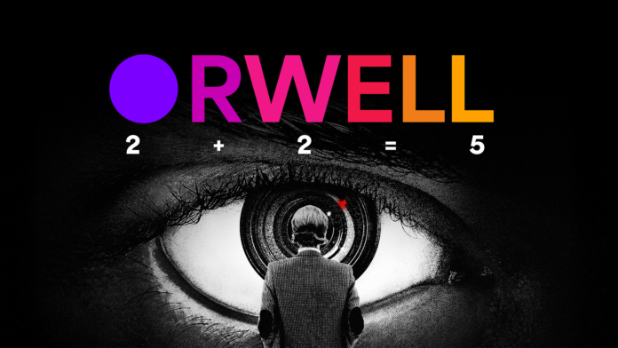 Do mesmo cineasta de 'Eu Não Sou o Teu Negro' , o documentário 'Orwell: 2+2=5' carrega força política